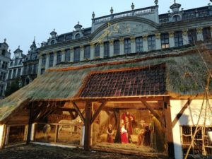 Presepe Grand Place Bruxelles