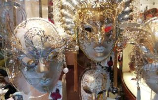 Maschera oro Carnevale Venezia