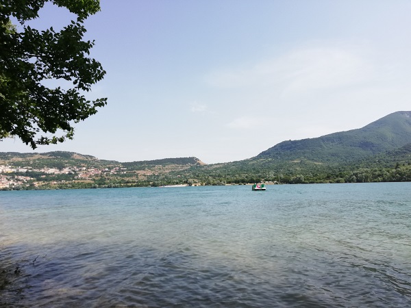 Panorama del Lago di Barrea